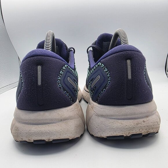 Brooks Ghost 14 Womens Size 10 Purple Peacoat Yucca Athletic Shoes Running - Picture 4 of 14